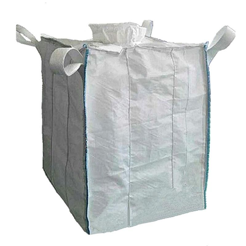 Jiaxin Ton Bag China PP Jumbo Bag Suppliers Square 1000kg 500kg FIBC Bulk Bag Polypropylene 1 Ton Jumbo Big Bag for Packaging Storage OEM Empty Ton Bags