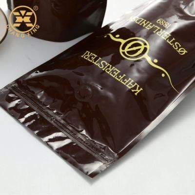 China Made Hot 1kg Stand up Bag with Valve Coffee Bag Printing with High Quality