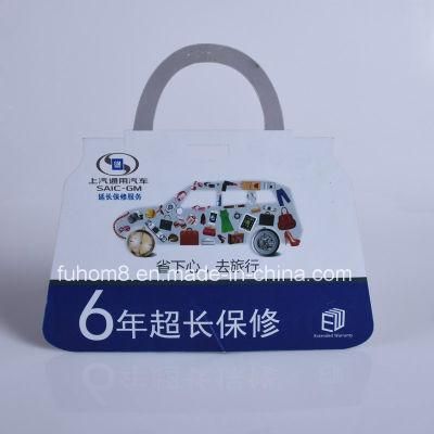 Custom Printed Plastic PVC Hang Tag / Hangtag