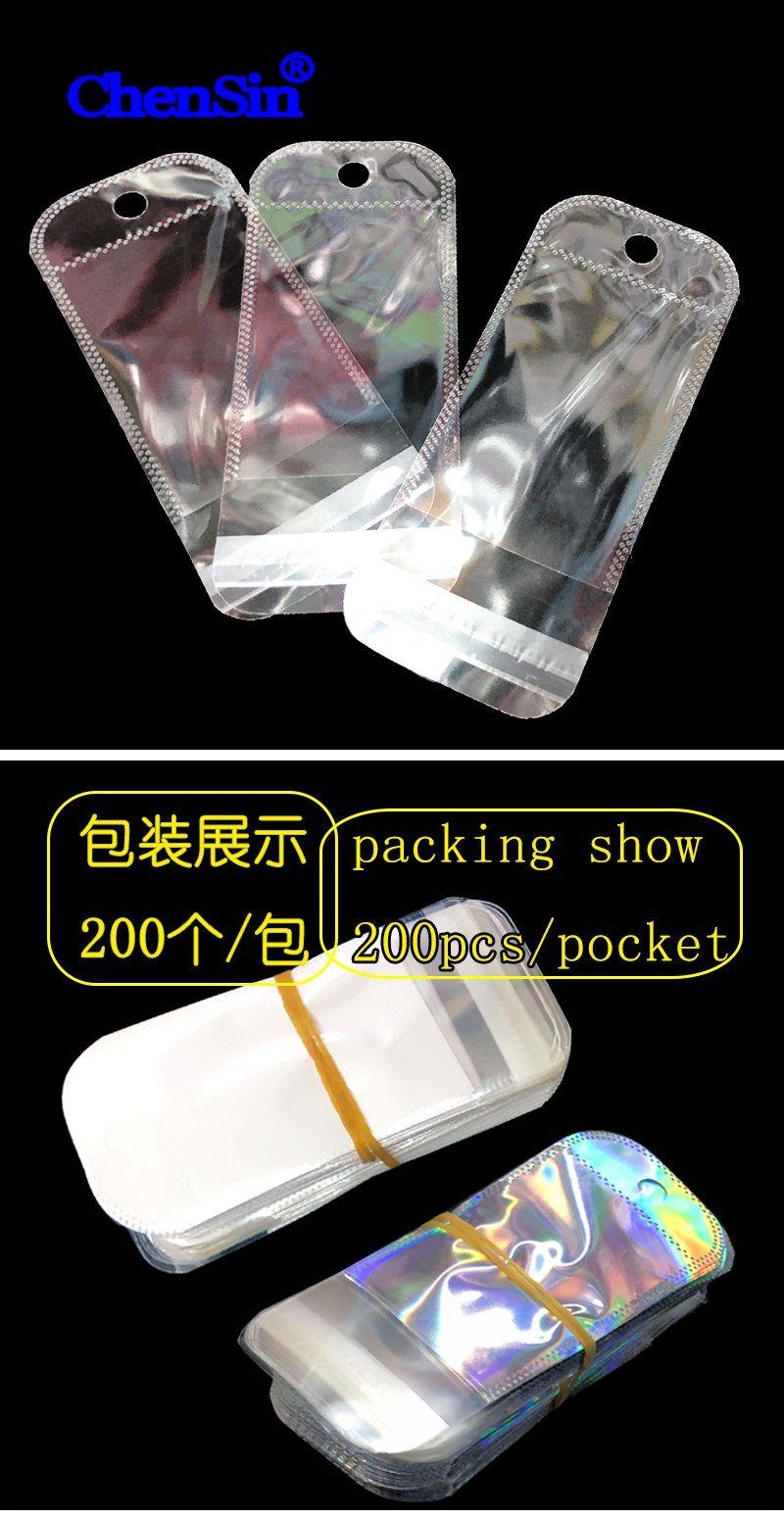 Forgift Transparent Plastic Bags Self Adhesive Seal Bag
