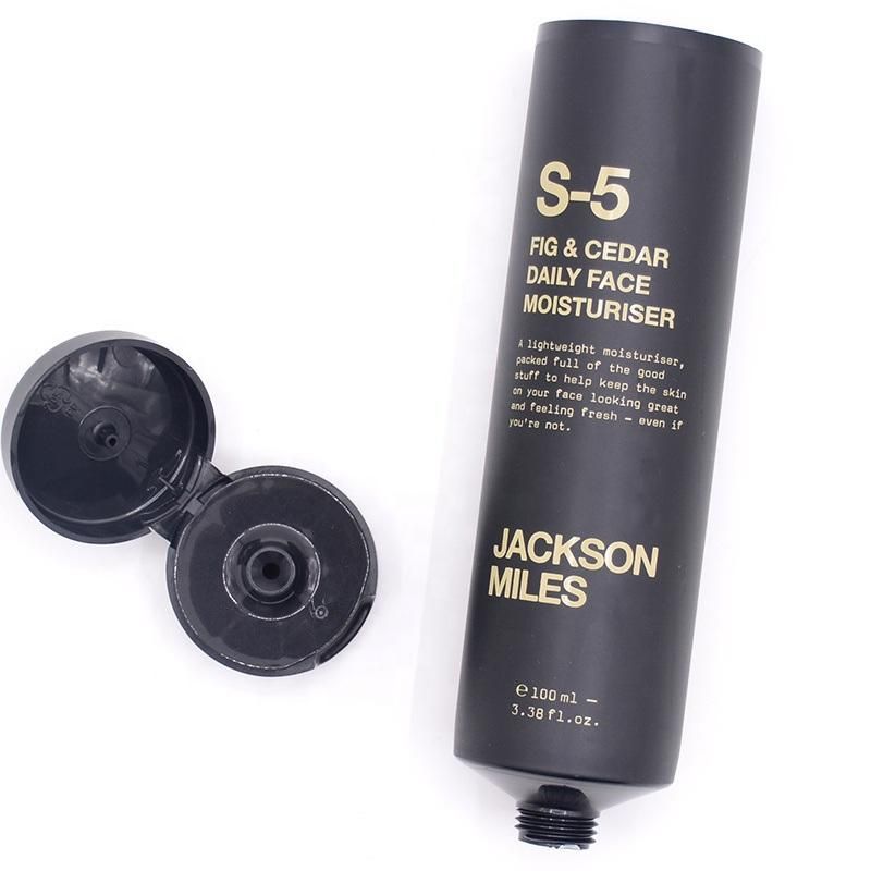 Plastic Tube Men Facial Cleanser Soft Cosmetic Packaging Tube