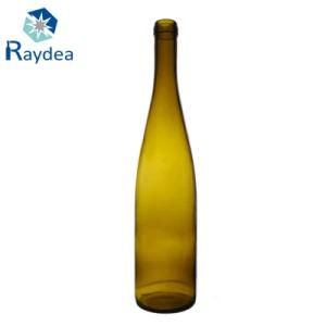 750ml Antique Green Burgundy Glass Bottle for Red Wine
