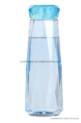 Wholesale Promotion Gift Sport Water Glass Bottle and Beverage Bottle Glassware 500ml
