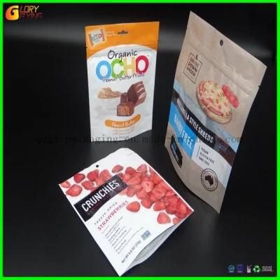 Plastic Flexible Food Packaging Chocolate Coffee Tea Petnuts Snack Dry Fruits Pouches Fin Seal Bags Doypack Packaging Bag