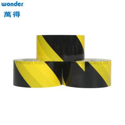High Quality PVC Vinyl Hazard Warning Tape with Wonder Brand Used for Packing