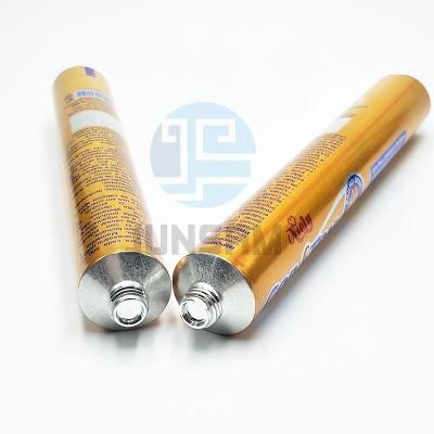 Big Size Empty Collapsible Printing Aluminum Tube Packaging Cosmetic Soft Metal Container
