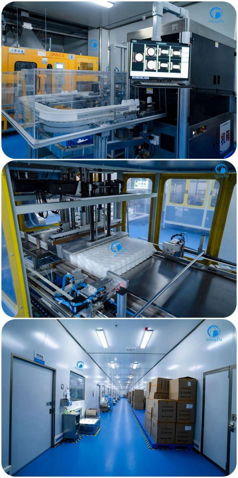 High Temperature Resistance Containers Tamper Evident Supplement HDPE Bottles