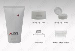 D50mm White Paper Texture Squeeze Hand Tubes for Lotion Skin Care Products