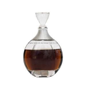 500ml 650g Round Vodka Glass Bottle