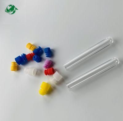 Laboratory Medical Use Plastic Test Tube with Round Bottom
