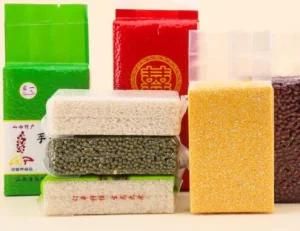 Food Transparent Nylon Food Vacuum Plastic Packaging Bag for Rice Plastic Packaging Bag for Rice