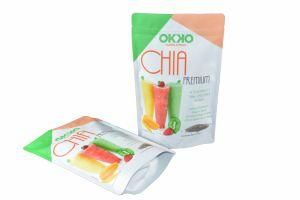 Self Standing Plastic Zipper Bag for Chia Seed