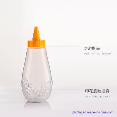 500g 16oz Plastic Squeeze Bottle for Honey and Syrup Hot Filling