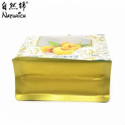 500g Cashew Packaging Plastic Bag with Window and Zipper