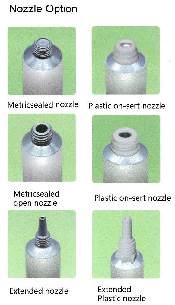 Adhesives Aluminum Collapsible Tubes for Silicone