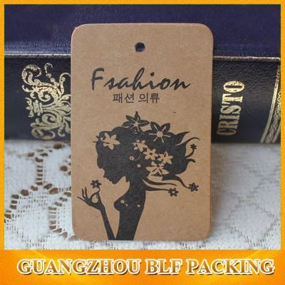 Mono Printed Kraft Paper Tags (BLF-T106)