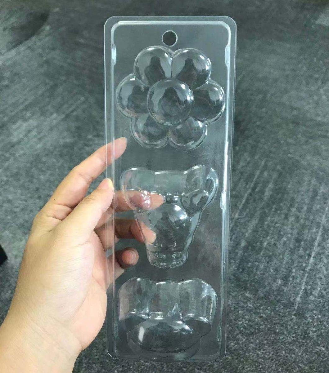Custom Plastic Clamshell Blister Packaging Tray (PET Blister plastic Box)