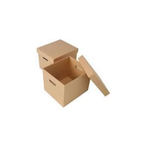 Standard Size Corrugated Cardboard Archive Carton Box
