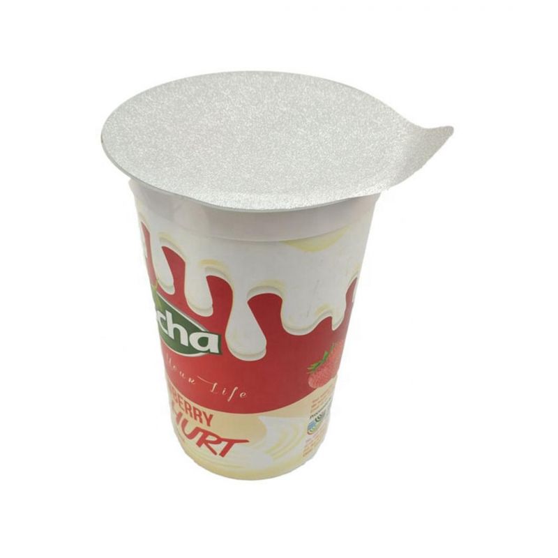 Disposable Plastic PP Yogurt Cup Aluminum Foil Lids