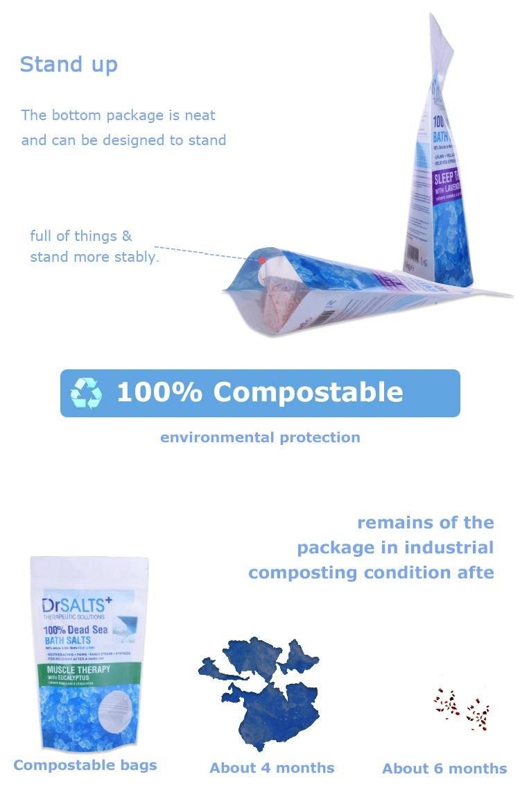 Customized Portable Plastic Mylar Perforated Bags for Fertilizer