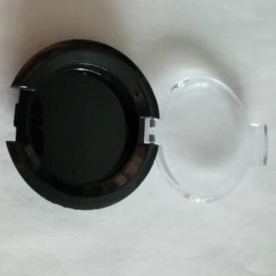 Custom Mini Cosmetic Round Empty Eyeshadow Powder Plastic Compact