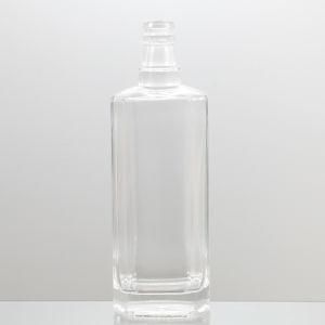 High Quality Liquor Bottle Glass Bottle for Whiskey Wine Glass Bottle