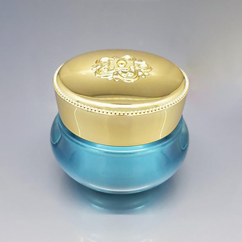 in Stock Ready to Ship 8g 20g 30g Luxury Press Airless Jar Acrylic Cosmetic Cream Jar Seal Plastic Packaging