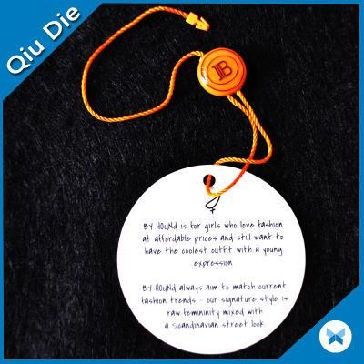 Customized Paper Clothing Label with Logo Printing