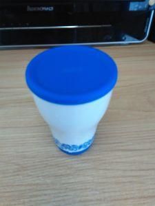 High Quality Plastic Cup Promotional 3D Rubber Cup Lid (CC-265)