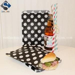 Ex-Work Kraft Hamburger Packaging Bags for Easy Take out