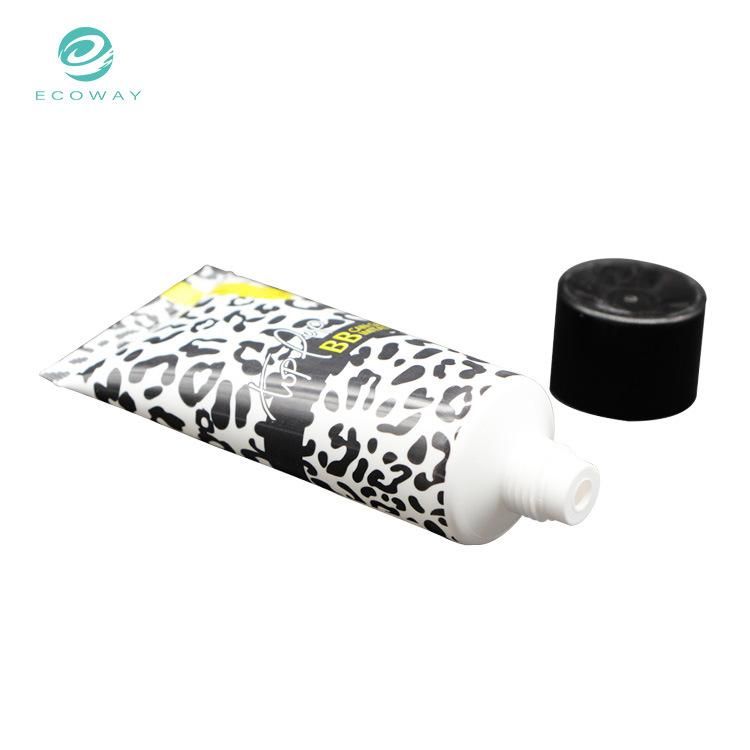 Shop Popular Products High-Quality Wholesale Custom Round Nozzle PE Material Black Screw Cap Cosmetic Plastic Tube