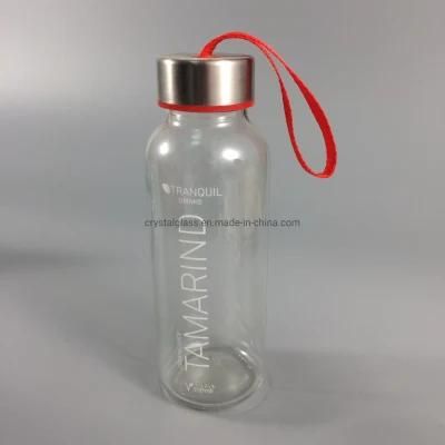 Hot Sale Heat Resisting Glass Water Bottle