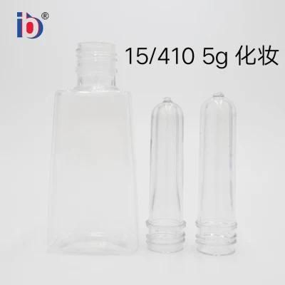 Fast Delivery Customized Color Cosmetic Bottle Pet Preform with Good Workmanship