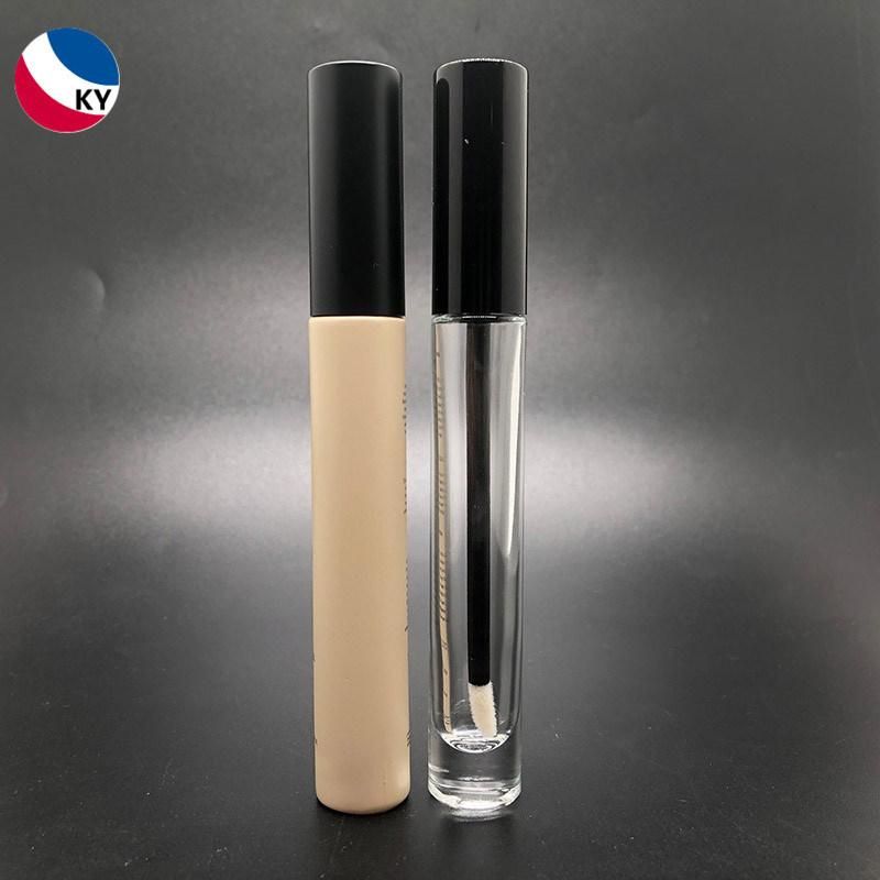 New Cosmetic 5ml 10ml Mascara Glass Container Lipstick Lipgloss Tube with Clear Glass Bottle