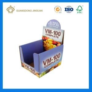 Cheap Promotional Color Printed Corrugated Box Display Rack (Product Display Rack)