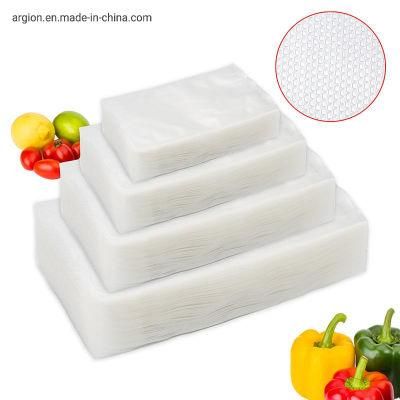 PA PE Food Packaging Flat Embossed Vacuum Bag Roll for Chamber Vacuum Sealer