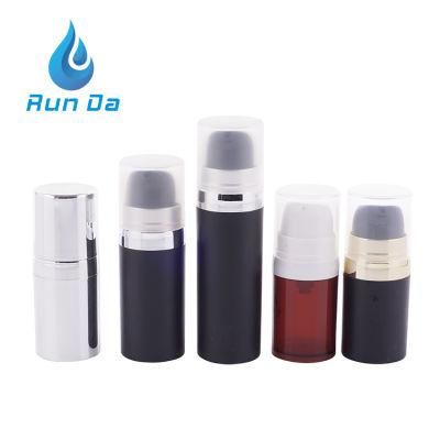 Factory Price 5 10 15ml Travel Airless Lotion Acrylic Glass Bottle with Pump