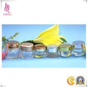 220g-10g Screw Cap Glass Cosmetic Container for Facial Mask