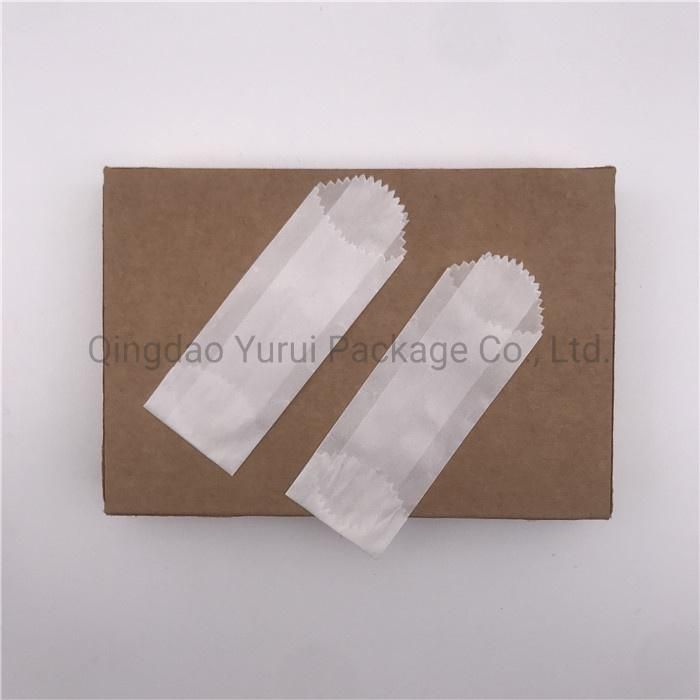 22mm Blue Mini Wax Paper Bags in Box, 600PCS / Box