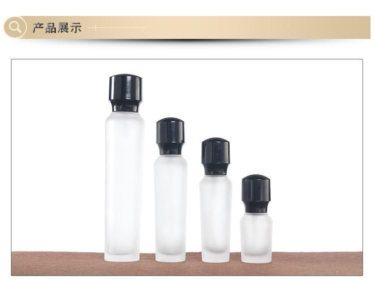 Cosmetic Glass Empty Bottle Packaging Lotion Dropper Bottle Essence Lotion Pump Head Cream Bottle Spot Wholesale