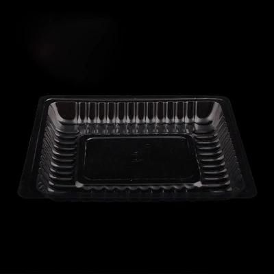 Disposable Plastic Vegetable Trays Transparent Pet Vegetable Fruit Container Packing tray