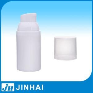 (D) 30ml PP White Airless Bottle for Cosmetic
