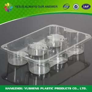 Transparent Disposable Plastic Cake and Biscuit Packing Tary