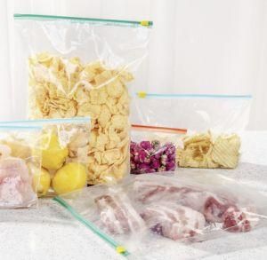 Food Grade PE Recyclable Zip Lock Packing Bag for Keep Food Fresh