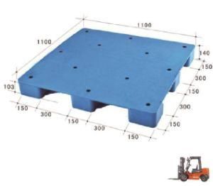 European Standard Reversible 4 Way 3 Runners HDPE Plastic Pallet