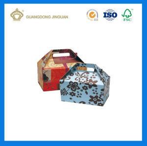 Paper Cardboard Gable Box with Carrying Handle (Custom Shape)