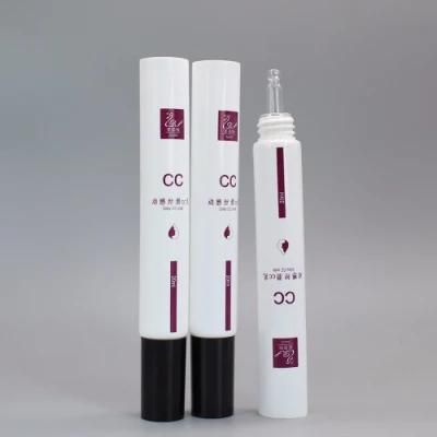 Wholesale New Design Plastic Cosmetic Tube with Clear Dropper Applicator Tip for Eye Cream