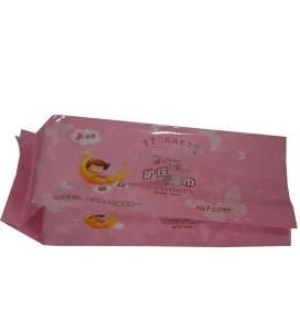 Baby Wet Wipe Packaging Bag with Resealable Sticker
