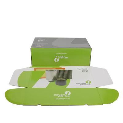 Glod Kraft Paper Shipping Handle Box