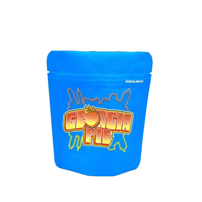 Customized Hologram Labels Resealable Zip Lock Mylar Bags